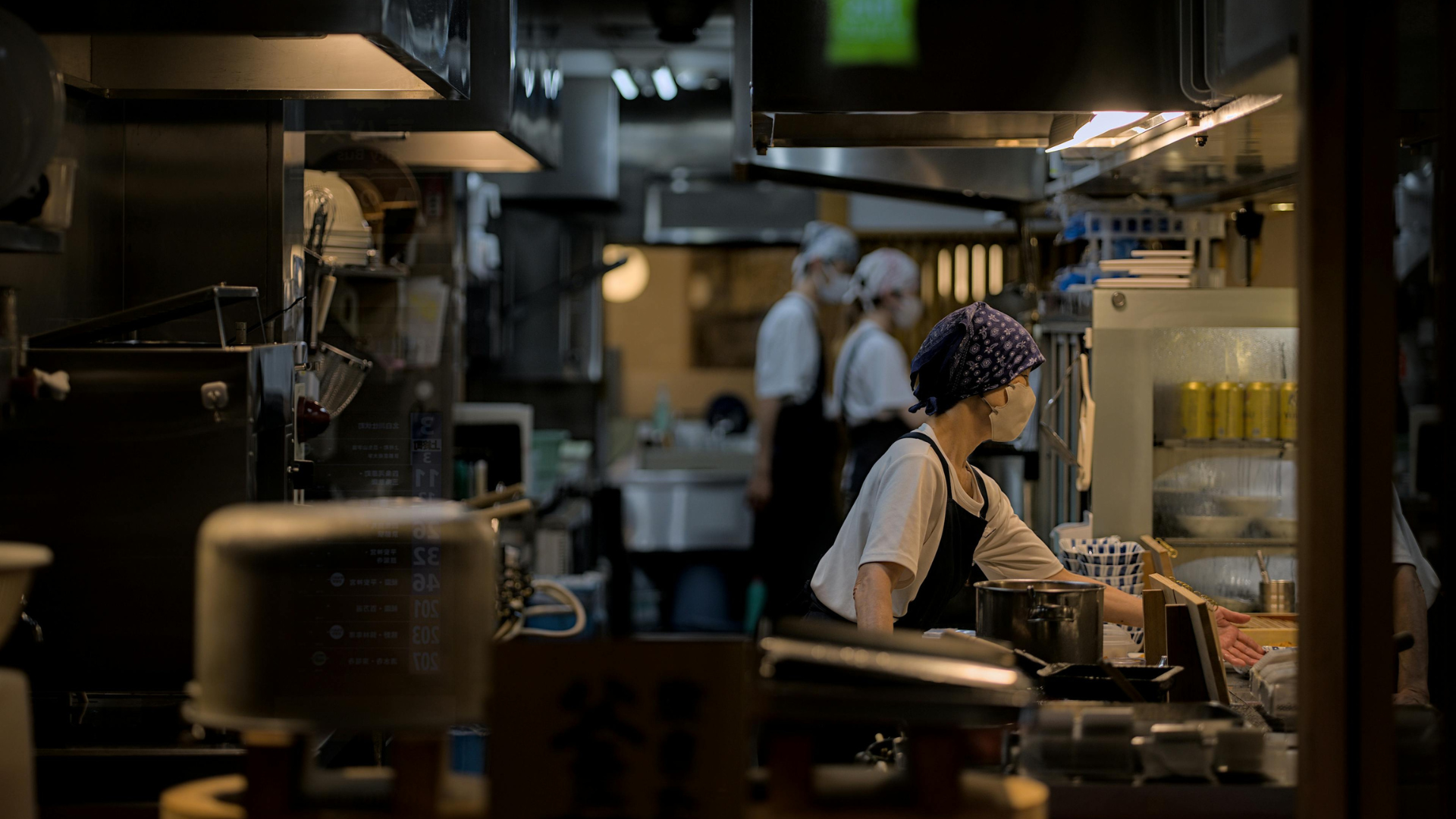 inside restaurant